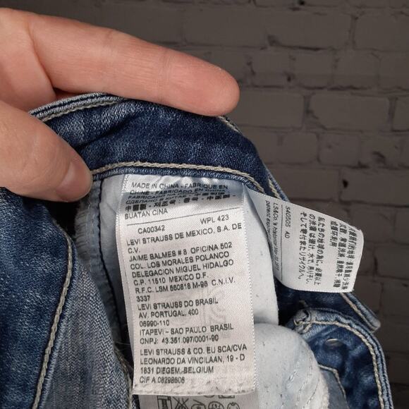 Levi's Jeans Skinny Leggings Jeggings Size 7 - Picture 6 of 7